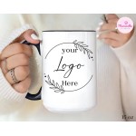 Customizable Logo Mug, Personalized Bulk Mug for Companies, Employee Appreciation Cups, Custom Team Gift for Business Events, Bulk Corporate Mugs