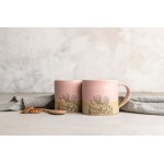 Custom Design Pottery Handmade Mug Set of 2, Design Your Mugs! Employee Birthday Gift, Personalized Logo or Name Custom Text Image Mugs