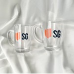 Custom Logo Glass Mug