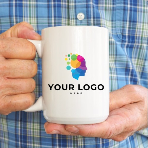 Customizable Mug for Client's Design - Stand Out With a Personalized Mug Made Specially For Your Business - Your Company Personalized Mug