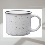 Personalized ceramic campfire mug