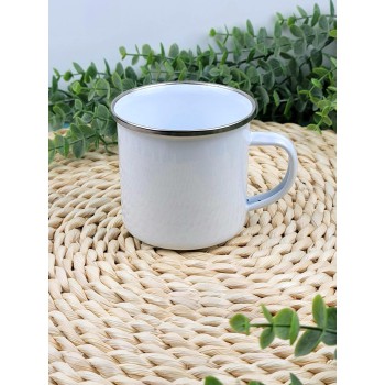 11 lz  2pk Thermal Transfer Cup Stainless Steel Blank - Thermal Transfer Camp Mug Blank / Cocoa Mug Blank