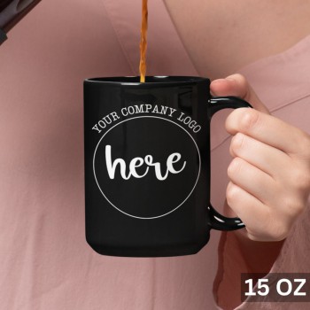 Custom coffee mugs, Personalized mug, Custom Logo BLACK Mug, Bulk Custom mug, Company Identifier Mug in Bulk, Wholesale Customizable Mug,Bulk Mug