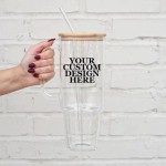 Custom Design or Logo Glasses, Bulk Custom Logo Glass, Tumbler, Mugs, Custom Glass, Personalized Design Company Logo, Company Merch