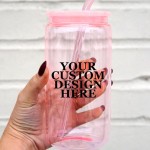 Custom Design or Logo Glasses, Bulk Custom Logo Glass, Tumbler, Mugs, Custom Glass, Personalized Design Company Logo, Company Merch