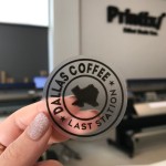 1000 Pieces 4" Custom Clear Vinyl Label | Bulk Personalized Labels | Clear Logo Stickers | Coffee Clear Stickers | Bottle Cup Stickers