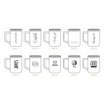 Custom Engraved 16lz Camp Mug | Personalized Business Office Logo | Gift for Boss | Gift Mug for Employees | Professional Triple-Walled Mug