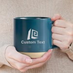 Custom Mug Logo Coffee Mug, Personalized Pottery Mug, Company Mug Engraved Logo Mug, Employee Appreciation Gifts, Team Gifts for Employees