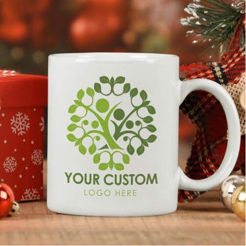 Customizable Logo Mug, Personalized Mug, Company Logo Mug, Employee Gifts, Company Name Mugs, Coffee Mug, Customized Gift, Personalized Gift