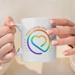 Customizable Logo Mug, Personalized Mug, Company Logo Mug, Employee Gifts, Company Name Mugs, Coffee Mug, Customized Gift, Personalized Gift