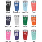 20lz Tumbler Personalized, Customize Name or logo, Laser Engraved Cup, Corporate Gifts, Laser Engraved, Wholesale Tumblers