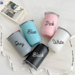 Personalized Stainless/ Coffee Cup/Bachelorette Party Favors/ Wine Tumbler with Lid/Bridesmaid Gift/Stainless Steel Bottle