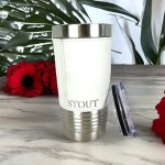 Black Leather Tumbler Wrap, Corporate Bulk Gifts, 20lz Personalized Mug, Branded Corporate Gifts, Custom Tumblers, Company Logo Gifts