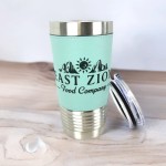 Black Leather Tumbler Wrap, Corporate Bulk Gifts, 20lz Personalized Mug, Branded Corporate Gifts, Custom Tumblers, Company Logo Gifts