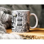 Man Of God 11 lz Mug Thermal Transfer Design PNG File, Religious Bible Verse 11lz Mug, Coffee Cup Design, Christian Coffee Cup Wrap, Design