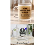 Personalized Glass Coffee Mug Glass Tea Cup Clear Coffee Mug Logo Mug Glass Tea Mug Business Business souvenirs Clear Mug Customizable Logo Mug Custom Mugs